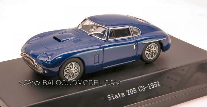 Immagine di SIATA 208 CS 1952 BLUE 1:43