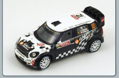 Immagine di MINI JOHN COOPER WORKS N.12 10th MONTE CARLO 2012 ARAUJO-RAMALHO 1:43