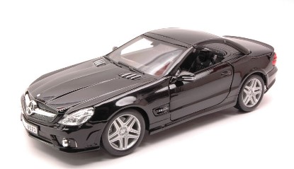 Immagine di MERCEDES SL 65 AMG 2009 BLACK 1:18