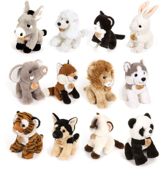 Immagine di ANIMALI MORBIDELLI PELUCHE 12 ASS.cm 20