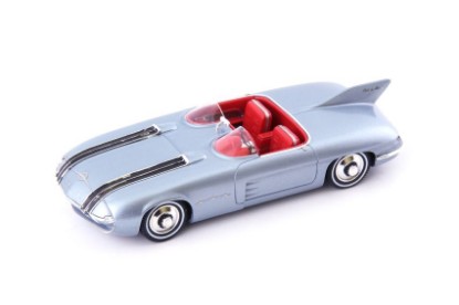 Immagine di PONTIAC CLUB DE MER 1956 MET.LIGHT BLUE 1:43