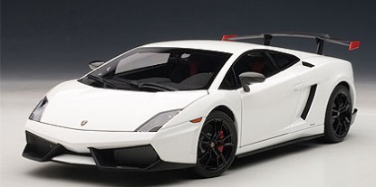 Immagine di LAMBORGHINI GALLARDO LP570 SUPERTROFEO 2011 WHITE 1:18