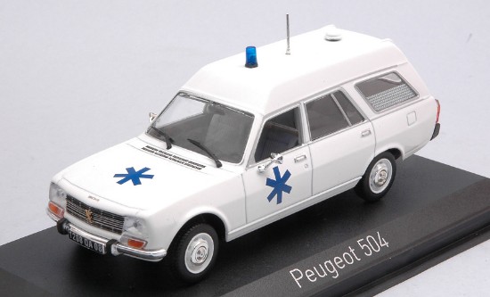 Immagine di PEUGEOT 504 BREAK 1979 "AMBULANCE" 1:43