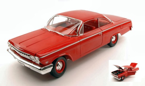 Immagine di CHEVROLET BEL AIR 1962 RED 1:18