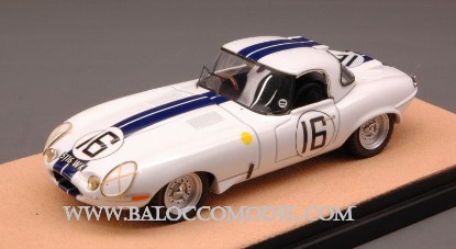 Immagine di JAGUAR E TYPE N.16 RETIRED LM 1963 RICHARD-SALVADORI  ED.LIM.PCS 40 1:43