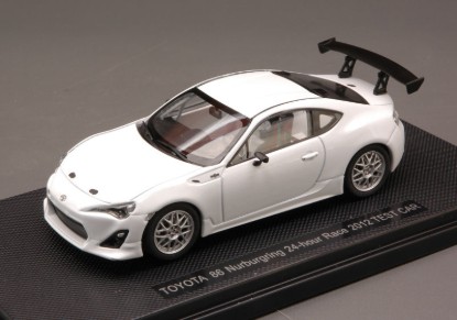 Immagine di TOYOTA 86 NURBURGRING 2012 TEST CAR WHITE 1:43