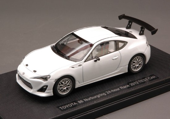 Immagine di TOYOTA 86 NURBURGRING 2012 TEST CAR WHITE 1:43