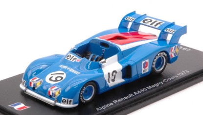 Immagine di ALPINE RENAULT A440 N.19 MAGNY COURS 1973 JEAN-PIERRE JABOUILLE 1:43