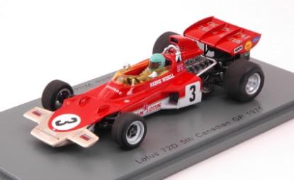 Immagine di LOTUS 72 D REINE WISELL 1971 N.3 5th CANADIAN GP 1:43