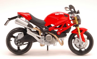 Immagine di DUCATI MONSTER 696 RED 1:12