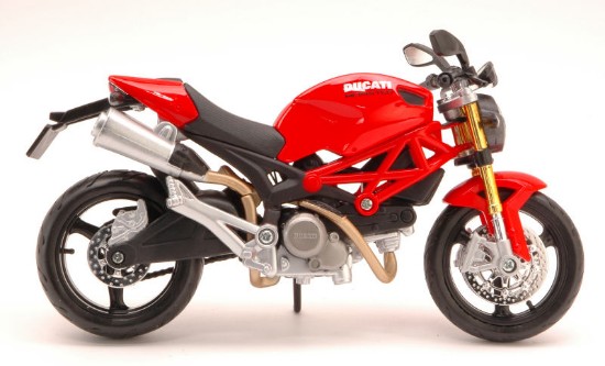 Immagine di DUCATI MONSTER 696 RED 1:12