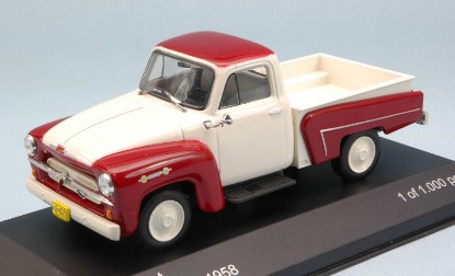 Immagine di CHEVROLET 3100 PICK UP 1958 CREAM/DARK RED 1:43