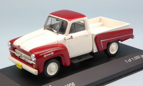 Immagine di CHEVROLET 3100 PICK UP 1958 CREAM/DARK RED 1:43