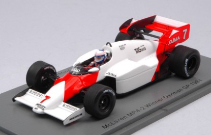 Immagine di MC LAREN MP4-2 ALAN PROST 1984 N.7 WINNER GERMAN GP 1:43