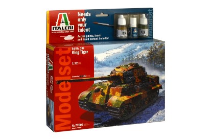 Immagine di SD.KFZ 182 KING T.(MODEL SET) KIT 1:72