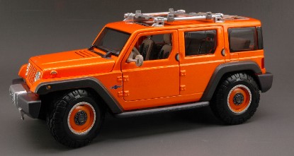 Immagine di JEEP RESCUE 2005 ORANGE MET.1:18