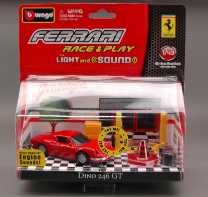 Immagine di FERRARI RACE & PLAY LUCE/SUONO 1/43
