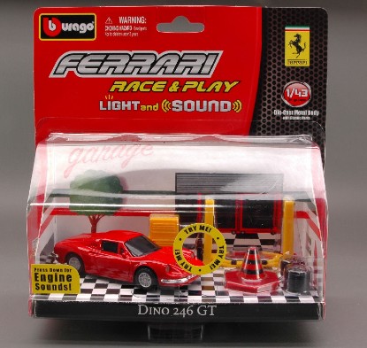 Immagine di FERRARI RACE & PLAY LUCE/SUONO 1/43