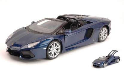 Immagine di LAMBORGHINI AVENTADOR LP 700-4 ROADSTER 2012 METALLIC BLUE 1:24