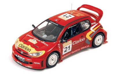 Immagine di PEUGEOT 206 N.21 TURKEY 2003 1:43