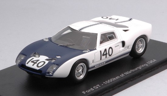 Immagine di FORD GT N.140 1000 KM OF NURBURGRING 1964 P.HILL-B.MC LAREN 1:43