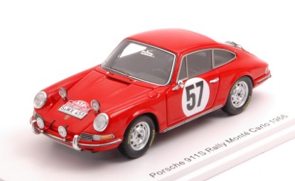 Immagine di PORSCHE 911 S N.57 RALLY MONTE CARLO 1966 BUCHET-JO SCHLESSER 1:43