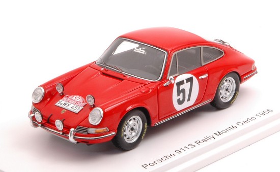 Immagine di PORSCHE 911 S N.57 RALLY MONTE CARLO 1966 BUCHET-JO SCHLESSER 1:43