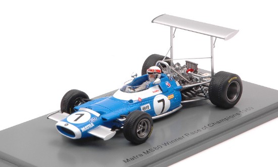 Immagine di MATRA MS80 JACKIE STEWART 1969 N.7 WINNER RACE OF CHAMPION 1:43