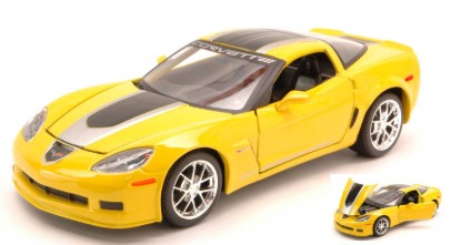 Immagine di CHEVROLET CORVETTE GT1 2009 YELLOW/BLACK 1:24