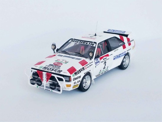 Immagine di AUDI QUATTRO N.2 6th BANDAMA RALLY 1986 WIEDNER-ZEHETNER 1:43