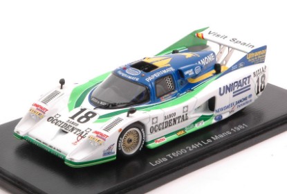 Immagine di LOLA T600 N.18 LM 1981 E.DE VILLOTA-G.EDWARDS-J.FERNANDEZ 1:43