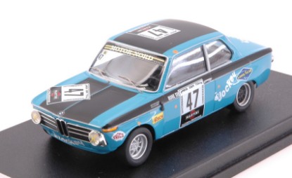 Immagine di BMW 2002 TI N.47 NURBURGRING 1971 TOBIASSON-PERSSON 1:43