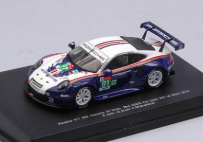 Immagine di PORSCHE 911 RSR N.91 2nd LM 2018 R.LIETZ-G.BRUNI-F.MACOWIECKI 1:87