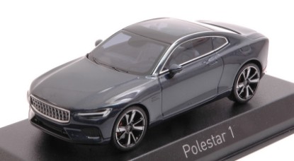 Immagine di POLESTAR 1 2020 MIDNIGHT BLUE & CHROME FRAME 1:43