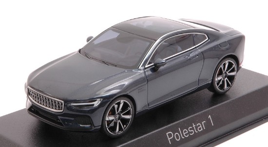 Immagine di POLESTAR 1 2020 MIDNIGHT BLUE & CHROME FRAME 1:43