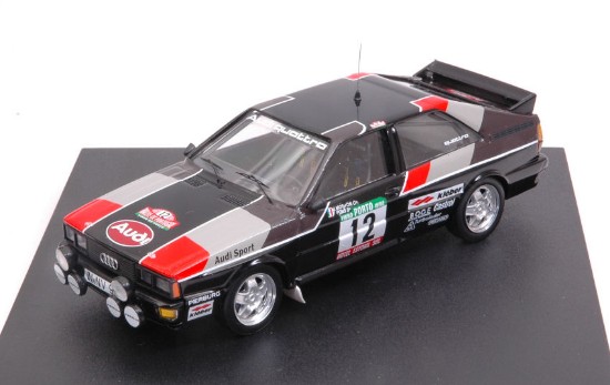 Immagine di AUDI QUATTRO N.12 4th PORTUGAL 1981 MICHELE MOUTON-FABRIZIA PONS 1:43