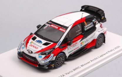 Immagine di TOYOTA YARIS WRC N.1 WINNER ARCTIC RALLY 2020 ROVANPERA-HALTTUNEN 1:43
