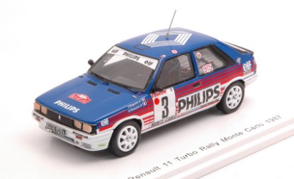Immagine di RENAULT 11 TURBO N.3 6th R.MONTE CARLO 1987 J.RAGNOTTI-G.THIMONIER 1:43