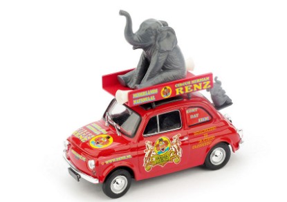Immagine di FIAT 500R CIRCUS RENZ BELLISSIMO 2007 1:43