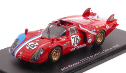 Immagine di ALFA ROMEO T33/2 N.36 LM 1969 T.PILETTE-R.SLOTEMAKER 1:43