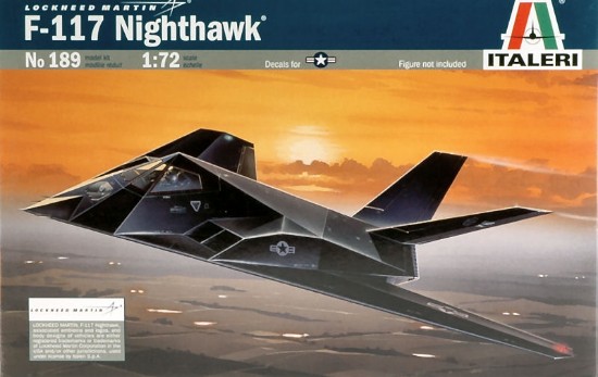 Immagine di AEREO F-117 NIGHTHAWK 2 VERSIONS DECALS KIT 1:72