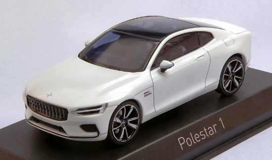 Immagine di POLESTAR 1 2020 SNOW WHITE & BLACK FRAME 1:43