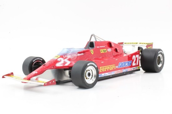 Immagine di FERRARI 126 CX COMPREX TURBO N.27 GP LONG BEACH 1981 G.VILLENEUVE 1:18