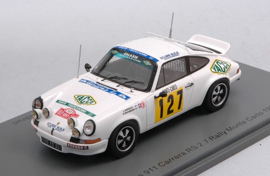Immagine di PORSCHE 911 CARRERA RS 2.7 N.127 MONTE CARLO 1978 SANTUCCI-ROCHEBRUN