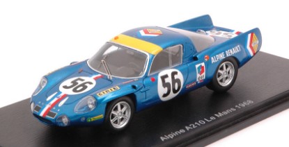 Immagine di ALPINE A210 N.56 LM 1968 J-L.MARNAT-J-F.GERBAULT 1:43
