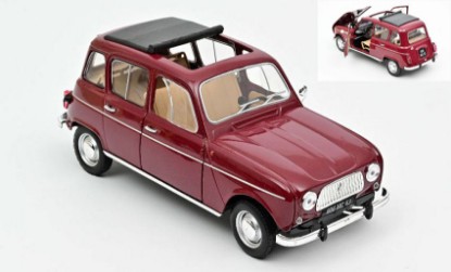 Immagine di RENAULT 4L 1966 DARK RED 1:18