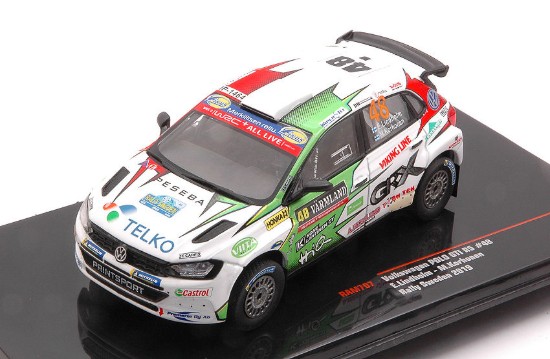 Immagine di VW POLO GTI R5 WRC2 N.48 2nd RALLY SWEDEN 2019 LINDHOLM-KORHONEN 1:43