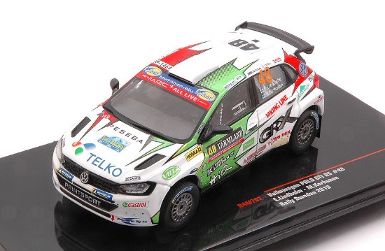 Immagine di VW POLO GTI R5 WRC2 N.48 2nd RALLY SWEDEN 2019 LINDHOLM-KORHONEN 1:43