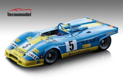 Immagine di PORSCHE 917 SPYDER N.5 1000 KM DE PARIS 1971 MARKO-WEBER 1:18