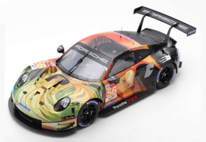 Immagine di PORSCHE 911 RSR N.56 WINNER LMGTE AM CLASS LM 2019 BERGMEIST.-PERF.1:12